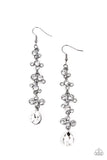 Paparazzi "Wedding Day Dazzle" Black Earrings Paparazzi Jewelry