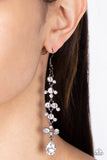 Paparazzi "Wedding Day Dazzle" Black Earrings Paparazzi Jewelry