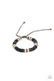 Paparazzi "Wild Wanderer" Black Mens Bracelet Unisex Paparazzi Jewelry