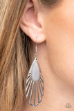 Paparazzi "WING-A-Ding-Ding" Silver Earrings Paparazzi Jewelry