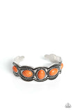 Paparazzi "World Traveler" Orange Bracelet Paparazzi Jewelry