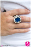 Paparazzi "The Royal Yacht" Blue Ring Paparazzi Jewelry
