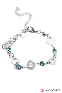 Paparazzi "A Simple Observation" Blue Bracelet Paparazzi Jewelry