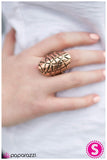 Paparazzi "The Tortoise and the Hare" Copper Etched Design Ring Paparazzi Jewelry