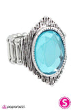 Paparazzi "High Voltage" Blue Ring Paparazzi Jewelry