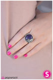 Paparazzi "Under The Harvest Moon" Purple Ring Paparazzi Jewelry