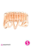 Paparazzi "Young Love" Rose Gold Ring Paparazzi Jewelry