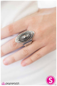 Paparazzi "Dont Blink" Silver Ring Paparazzi Jewelry