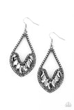 Paparazzi "Ethereal Expressions" Silver Earrings Paparazzi Jewelry