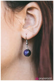 Paparazzi "Take My Breath Away" Purple Necklace & Earring Set Paparazzi Jewelry
