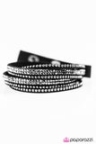 Paparazzi "Slim Pickings" Black Wrap Bracelet Paparazzi Jewelry