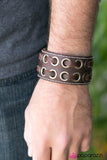 Paparazzi "Touchdown" Brown Urban Bracelet Unisex Paparazzi Jewelry