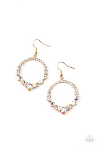 Paparazzi "Revolutionary Refinement" Gold Earrings Paparazzi Jewelry