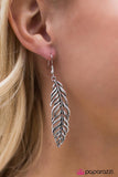 Paparazzi "Prepare For Take Off" Silver Earrings Paparazzi Jewelry