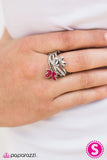 Paparazzi "Butterfly Ballet" Pink Ring Paparazzi Jewelry