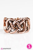 Paparazzi "Only Young Once" Copper Ring Paparazzi Jewelry