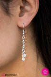 Paparazzi "Always on Chime" FASHION FIX Silver Necklace & Earring Set Paparazzi Jewelry