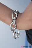 Paparazzi "Young Buck" Silver Bracelet Paparazzi Jewelry