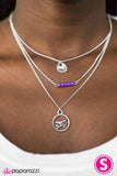 Paparazzi "Rockin Robin" Purple Necklace & Earring Set Paparazzi Jewelry