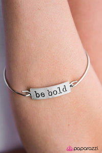 Paparazzi "Be Bold" Silver Bracelet Paparazzi Jewelry