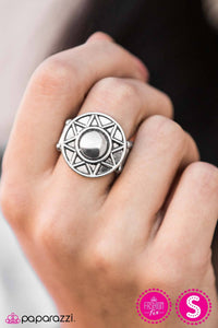 Paparazzi "Full Sun" Silver Ring Paparazzi Jewelry