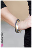 Paparazzi "Triple Threat" Gold Bracelet Paparazzi Jewelry
