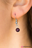 Paparazzi "A NILE Away" Purple Gem Necklace & Earring Set Paparazzi Jewelry