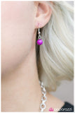 Paparazzi "Draped in Radiance" Purple Necklace & Earring Set Paparazzi Jewelry