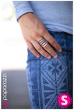 Paparazzi "Banded Together" Silver Ring Paparazzi Jewelry