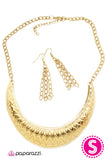 Paparazzi "Gold Goddess" necklace Paparazzi Jewelry
