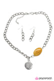 Paparazzi "Rooted in Opulence - Yellow" necklace Paparazzi Jewelry