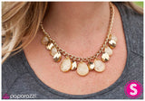 Paparazzi "Misted With a Chance of Gold" necklace Paparazzi Jewelry