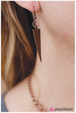 Paparazzi "Spike it Rich" Copper Necklace & Earring Set Paparazzi Jewelry