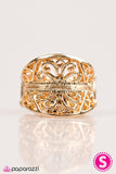 Paparazzi "Royally Royal" Gold Ring Paparazzi Jewelry