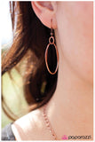 Paparazzi "Copper Couture" Copper Necklace & Earring Set Paparazzi Jewelry