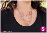 Paparazzi "Copper Couture" Copper Necklace & Earring Set Paparazzi Jewelry