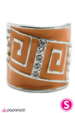 Paparazzi "A-Mazed" Orange Ring Paparazzi Jewelry