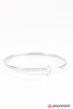 Paparazzi "Minimal Style" Silver Matte Finish Bracelet Paparazzi Jewelry