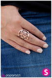 Paparazzi "I Have Been Framed" Copper Ring Paparazzi Jewelry