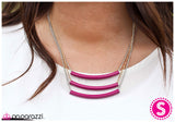 Paparazzi "Right this Sway" Pink Necklace & Earring Set Paparazzi Jewelry
