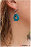 Paparazzi "Organically Ocean" Blue Necklace & Earring Set Paparazzi Jewelry
