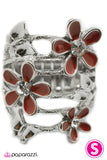 Paparazzi "Exquisitely Effortless" Red Ring Paparazzi Jewelry