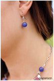 Paparazzi "Hitting A High Point - Blue" necklace Paparazzi Jewelry
