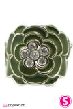 Paparazzi "Cypress Cascade" Green Ring Paparazzi Jewelry
