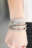 Paparazzi "Gimme Some Sugar" Brown Wrap Bracelet Paparazzi Jewelry