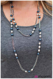 Paparazzi "Singing the Blues" necklace Paparazzi Jewelry