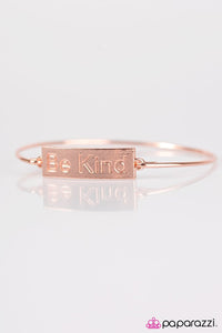 Paparazzi "Be Kind" Copper Bracelet Paparazzi Jewelry