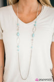 Paparazzi "Dreamy Daydreams" Blue Necklace & Earring Set Paparazzi Jewelry