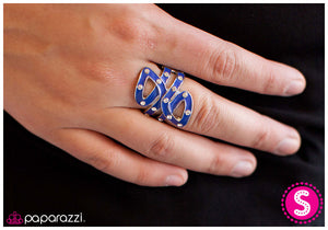Paparazzi "Cobalt Exchange" ring Paparazzi Jewelry