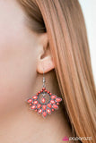 Paparazzi "Isla Bella" Orange Earrings Paparazzi Jewelry